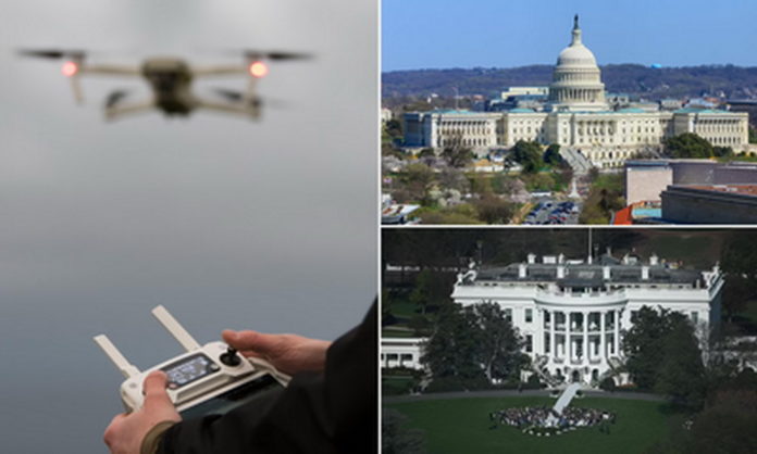 drone white house usa