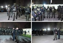 ГАШИЋ ОБИШАО ОДРЕД ЖАНДАРМЕРИЈЕ У KРАЉЕВУ: Сви капацитети МУП стављени у стање повишене борбене готовости