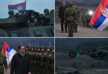 ПРЕДСЕДНИК ВУЧИЋ О БОРБЕНОЈ ГОТОВОСТИ: „Срби више не трпе зулум, треба нам 30 минута да преоремо целу њихову базу!“