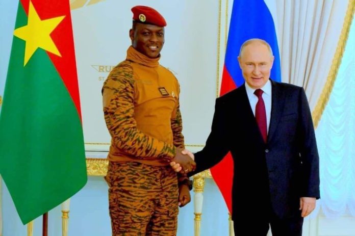 ibrahim taore putin burkina faso
