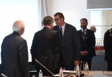 Завршен састанак европских лидера са Вучићем