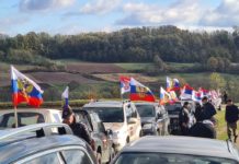 ОДРЖАН СРПСКО-РУСКИ ПРАВОСЛАВНИ КОНВОЈ