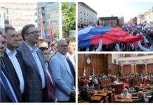 ДЕКЛАРАЦИЈА ЈЕ КРУНА ДРЖАВОТВОРНИХ НАПОРА Свесрпски сабор је порука региону и свету да су Срби респектабилан фактор, председник Вучић и премијер Вучевић воде усклађену политику у циљу мира и стабилности