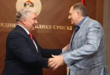 РАЗГОВОР У БАЊАЛУЦИ: Додик се састао са руским академиком Бабурином