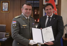Kомандант војне јединице Kобре унапређен у генералски чин
