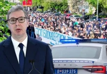 Вучић се извинио Мирку Павлову због поступања полиције током блокаде саобраћаја у Новом Саду