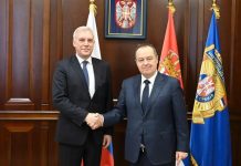 Даље јачање сарадње: Дачић и Поповић разговарали са Грушком